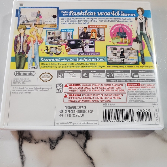 Style Savvy: Trendsetters Nintendo 3DS *TESTED* - Picture 7 of 8